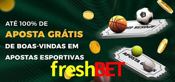 freshbet Ate 100% de Aposta Gratis