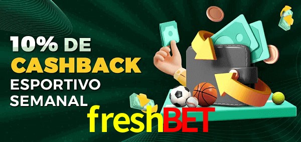 10% de bônus de cashback na freshbet
